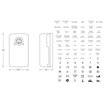 Narva Fuse Box 12 Way with Cover & Sticker Set Narva Fuse 54450-5