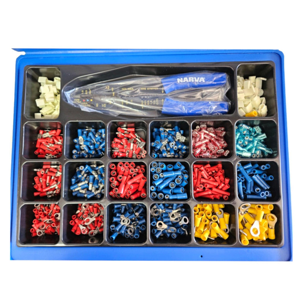 Narva Professional Terminal and Connector Assortment Kit