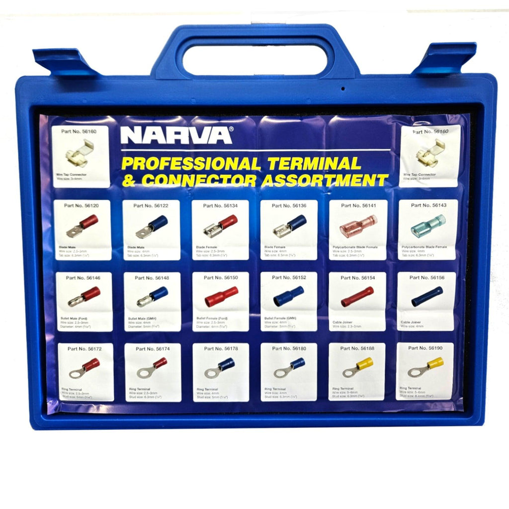 Narva Professional Terminal and Connector Assortment Kit