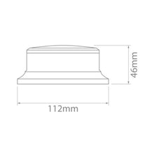 Ionnic LED Beacon Amber Slimline Waterproof Pair IONNIC Beacons & Warning Lights 113000-PAIR-4