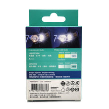 Philips Ultinon T10 LED Globes T-10 LED Bulb Wedge Globe W5W Philips Globes 11961ULWX2-4