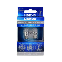 Narva T10 LED Globes T-10 LED Bulb Wedge Globe Cool White T10 LED White Pair Narva Globes 4dc4c7e384f8cc593f751389efeec81e-s-l1600