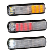 Narva LED Tail Lights Slimline Stop / Tail Indicator and Reverse Pair Narva LED Lights Trailer 93824BL2-2