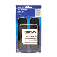 Narva LED Tail Lights Slimline Stop / Tail Indicator and Reverse Pair Narva LED Lights Trailer 93824BL2-4