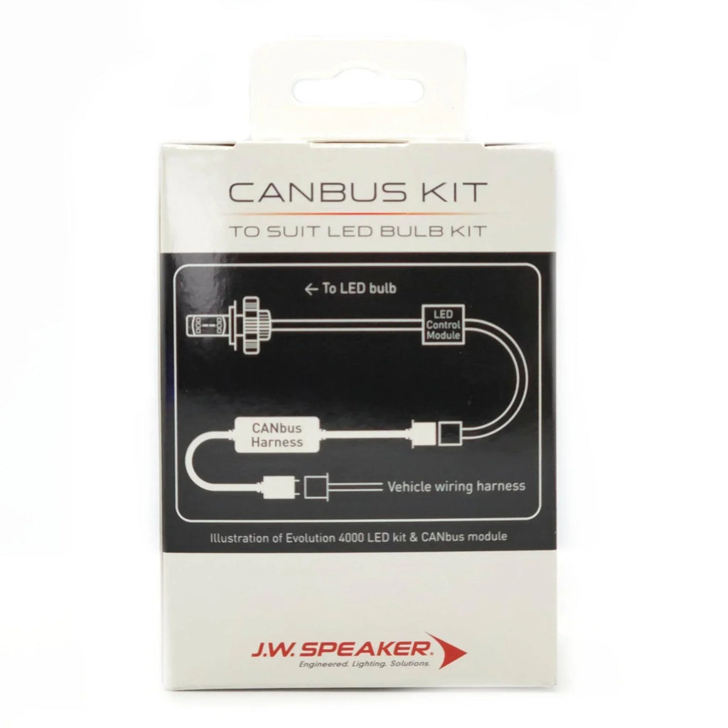 JW Speaker H4 LED CANbus Headlight Kit Suits Model 4000 & DirectFit