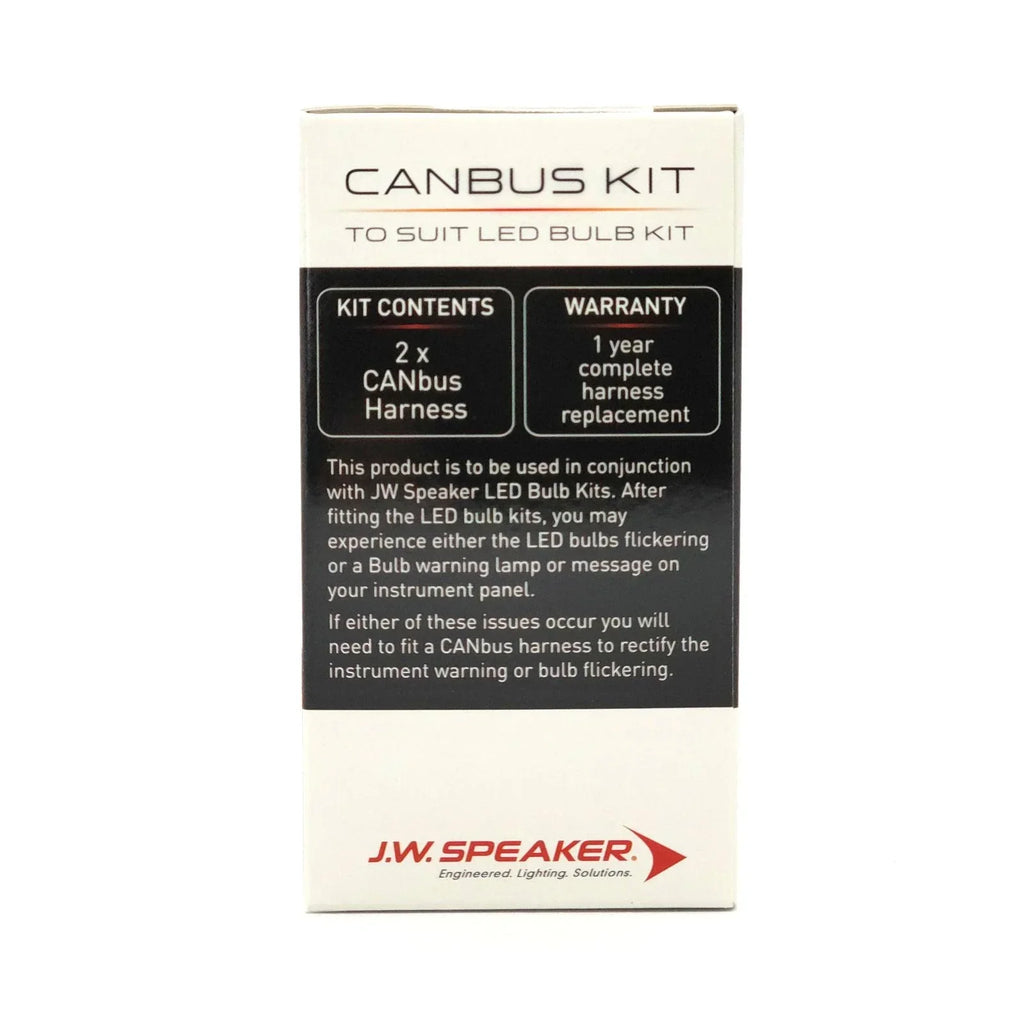 JW Speaker H4 LED CANbus Headlight Kit Suits Model 4000 & DirectFit
