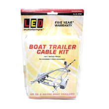 LED Autolamps Trailer Cable Kit 8 Metre Plug & Play with Flat Trailer Plug LED Autolamps LED Lights Trailer BTK8F-1