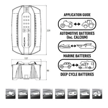 Projecta 12V Automatic 21 Amp Smart Battery Charger 6 Stage Projecta Battery Charging PC2100-4
