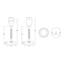 LED Autolamps Caravan Reading Light with USB Charger & Flexible Arm LED Autolamps RV Interior & Exterior Lighting RL151B-5