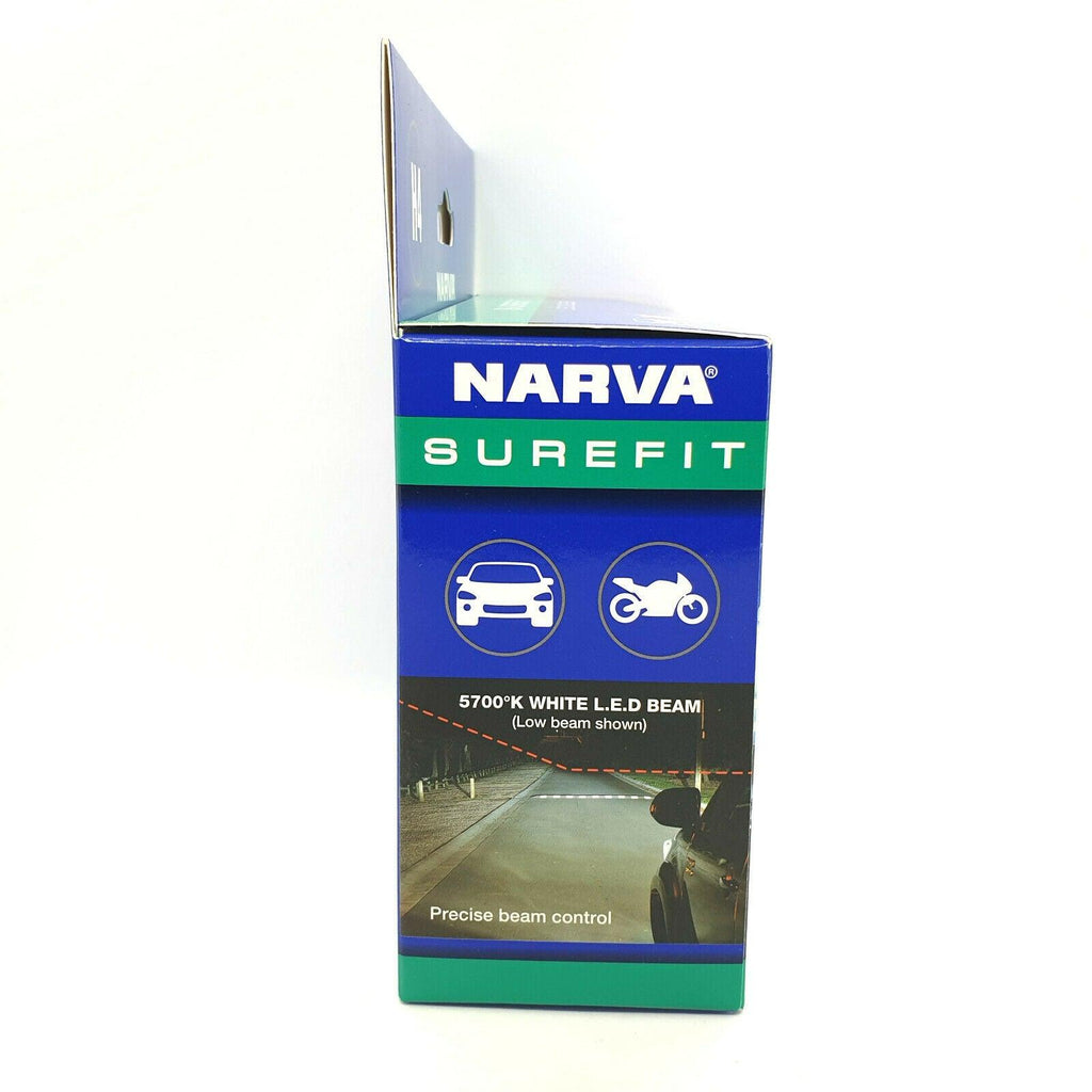 Narva H4 LED Surefit Globes Pair H4 LED Headlight Kit