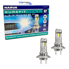 Narva H7 LED Globes Surefit GEN II 12V / 24V Pair Narva Globes 18437-1