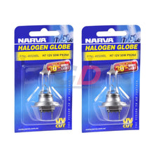 Narva H7 Halogen Headlight Globes Plus 30 12V 55W PX26d 48328BL Pair