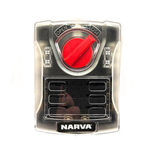 Narva Fuse Box 6 Way With Cover & Sticker Set Narva Fuse 54446-2