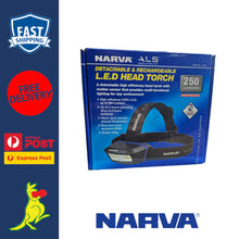 Narva 71426 ALS Rechargeable LED Head Lamp 250 Lumen Magnetic Headlight
