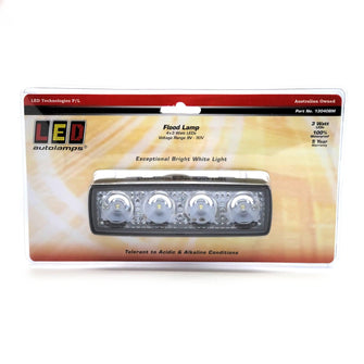 LED Autolamps LED Flood Lamp / Work Lamp Black LED Autolamps Driving Lights / Lightbars / Worklights 13040BM-1