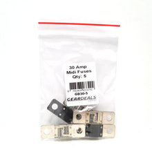 30 Amp Midi Fuses / 30 Amp ANS Fuse Pack of 5 Gear Deals Fuse 1600x1600