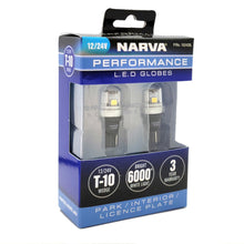 Narva T10 LED Globes White T-10 LED Wedge Globe 12V/24V GENIII Narva Globes 18242-1