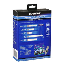 Narva HB4 LED Headlight Globes Performance Kit GEN III 12/24V with T10 LED's Narva Globes 18446-3