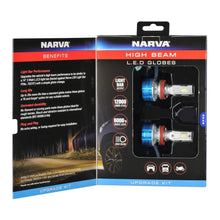 Narva High Beam H11 / H9 / H8 LED Headlights Performance Kit GEN III 12/24V Narva Globes 18448H-2
