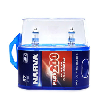 Narva H7 Halogen Globe Plus 200% Performance H7 12V 55W Pair Narva Globes 48396BL2-1