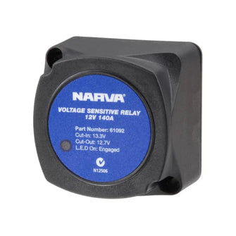 Narva Voltage Sensitive Relay 140A 12V Narva Switches & Relays 61092BL-1