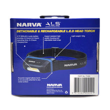 Narva LED Headlamp COB LED Rechargeable & Weatherproof Narva Work Lights & Torches 71424-3