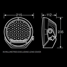 Narva Ultima 215 LED Driving Lights MK2 Black with Wiring Harness Pair Narva Driving Lights / Lightbars / Worklights 71742_4