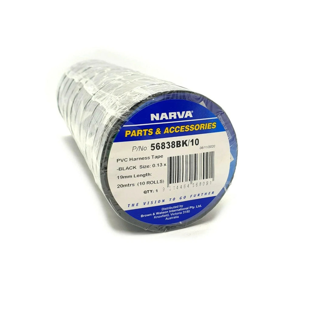 Wire Loom Tape LOYEH Heat-Resistant Wiring - 19mm X 20M Black Wire Loom Tape LOYEH Heat-Resistant Wiring - 19mm X 20M Black