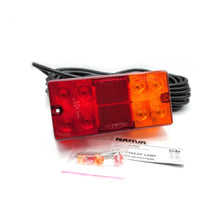 Narva LED Tail Lights Stop / Tail Indicator / Licence 9m of Cable Pair Narva LED Lights Trailer 93612-3