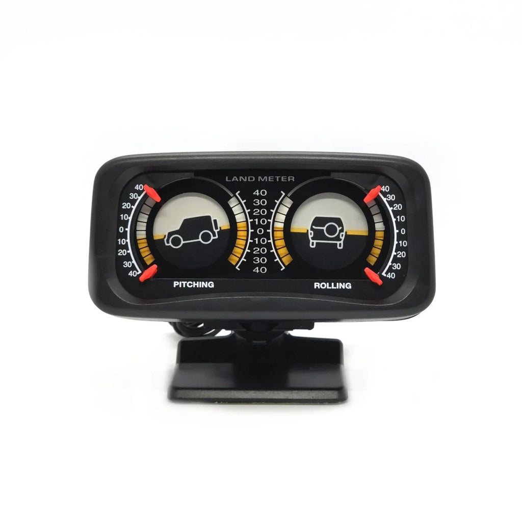4x4 Land Meter Inclinometer – Dual Axis Pitch & Roll Gauge