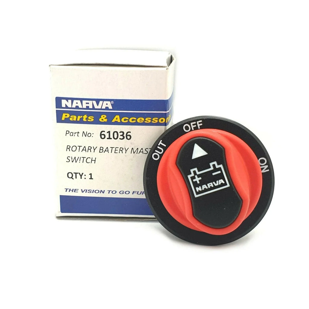 Narva Battery Isolator Switch 100 Amp Battery Switch 12/24 Volt On/Off